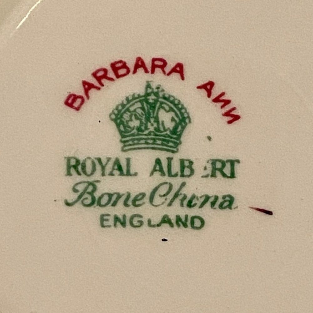 Royal Albert Barbara Ann Footed Cup & Saucer - Picture 5 of 5